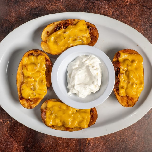 Loaded Potato Skins.