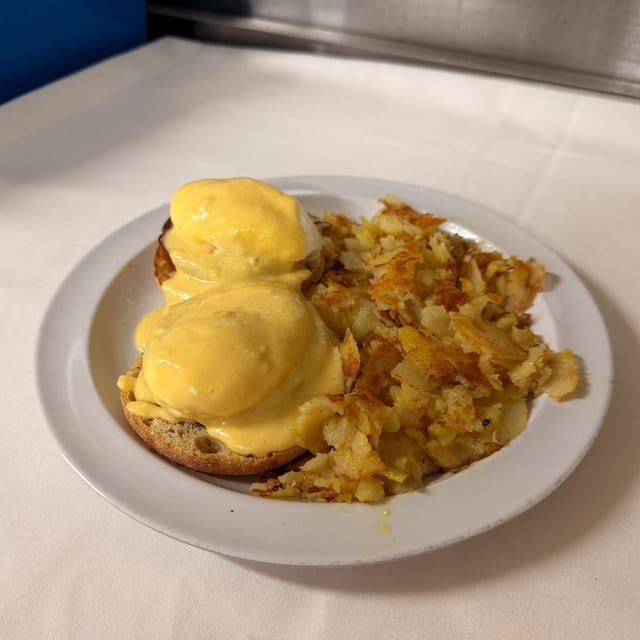 Eggs Benedict.