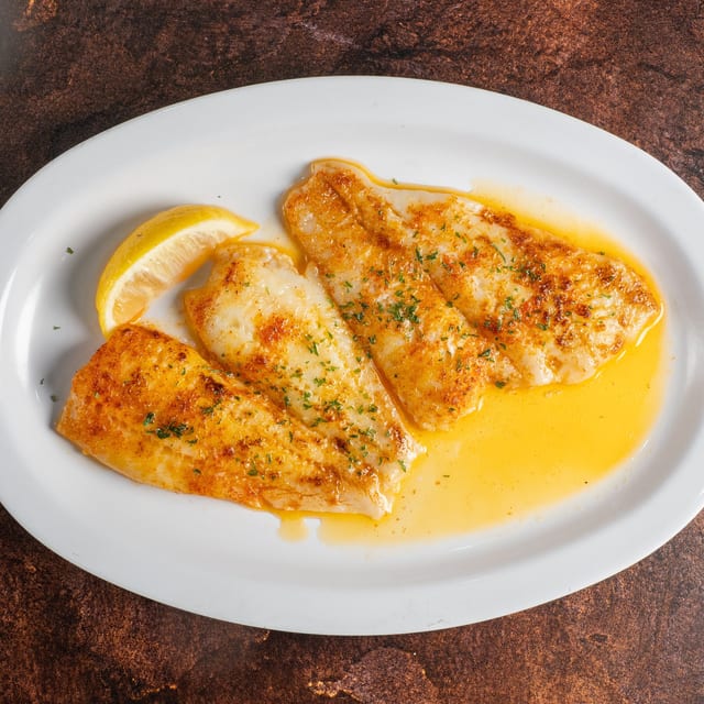 Broiled Flounder.